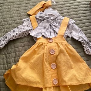 Dress shirt and head band